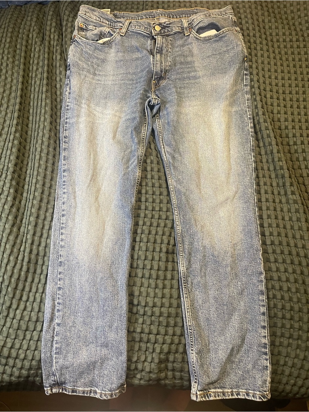 Levi's Light Blue Straight Jeans